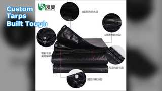 Custom Heavy Duty Tarpaulin Logo Printing