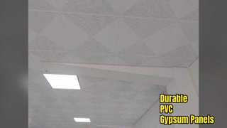 PVC Gypsum Panel Interior Decor 6kg 9kg